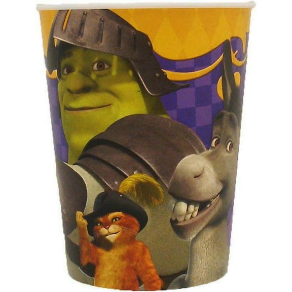 Shrek Reusable Plastic Cup 16 oz (Sold individually)