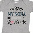 thumbnail image 4 of Inktastic My Nona Grandma Loves Me Girls Girls Baby Bodysuit, 4 of 5