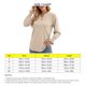 thumbnail image 3 of Blusa Con Cuello En V, Tops Casuales De Mujer De Color Puro Para La Oficina Para La Playa ANGGREK Otros, 3 of 6