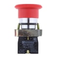 thumbnail image 2 of XB2 BS542 Llave EMT Interruptor de Botón Rojo de Parada de Tipo Hongo Sunnimix Parada de emergencia de hongos, 2 of 7