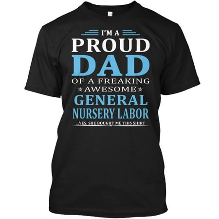 Hanes General Nursery Labor Tagless Tee T Shirt