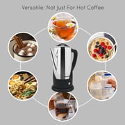 Open Box Elite Gourmet 12-Cups Stainless Steel Coffee Percolator with Base-