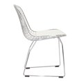 thumbnail image 3 of Hawthorne Collections Chaise de Salle à Manger en Blanc, 3 of 6