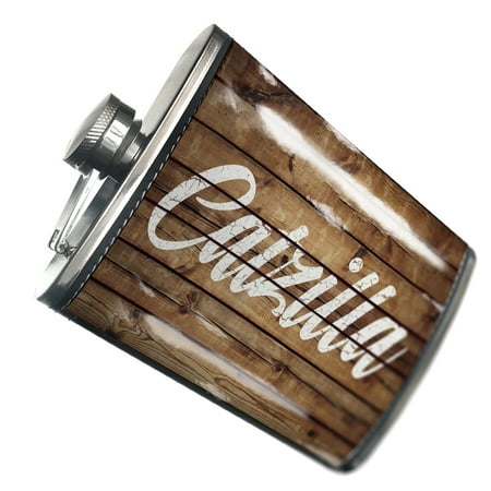 

NEONBLOND Flask Painted Wood Catzilla
