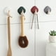 thumbnail image 4 of Gancho de pared decorativo - Acero inoxidable/adhesivo, 4 piezas, para cocina/baño, resistente/impermeable, 4 of 7