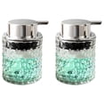 thumbnail image 1 of 2X Foaming Hand Soap Dispenser, Bathroom Soap Dispenser or Lotion Dispenser for Kitchen,Refillable Clear Glass Dispenser, 1 of 9