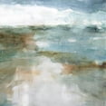 thumbnail image 2 of Robinson, Carol 26x26 Black Ornate Wood Framed with Double Matting Museum Art Print Titled - Lights Echo II, 2 of 4