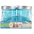 thumbnail image 1 of Balle (R) Large Bouche Conserves Pots 4/pkg-Pint - Série de Couleur Élite Bleu, 1 of 2