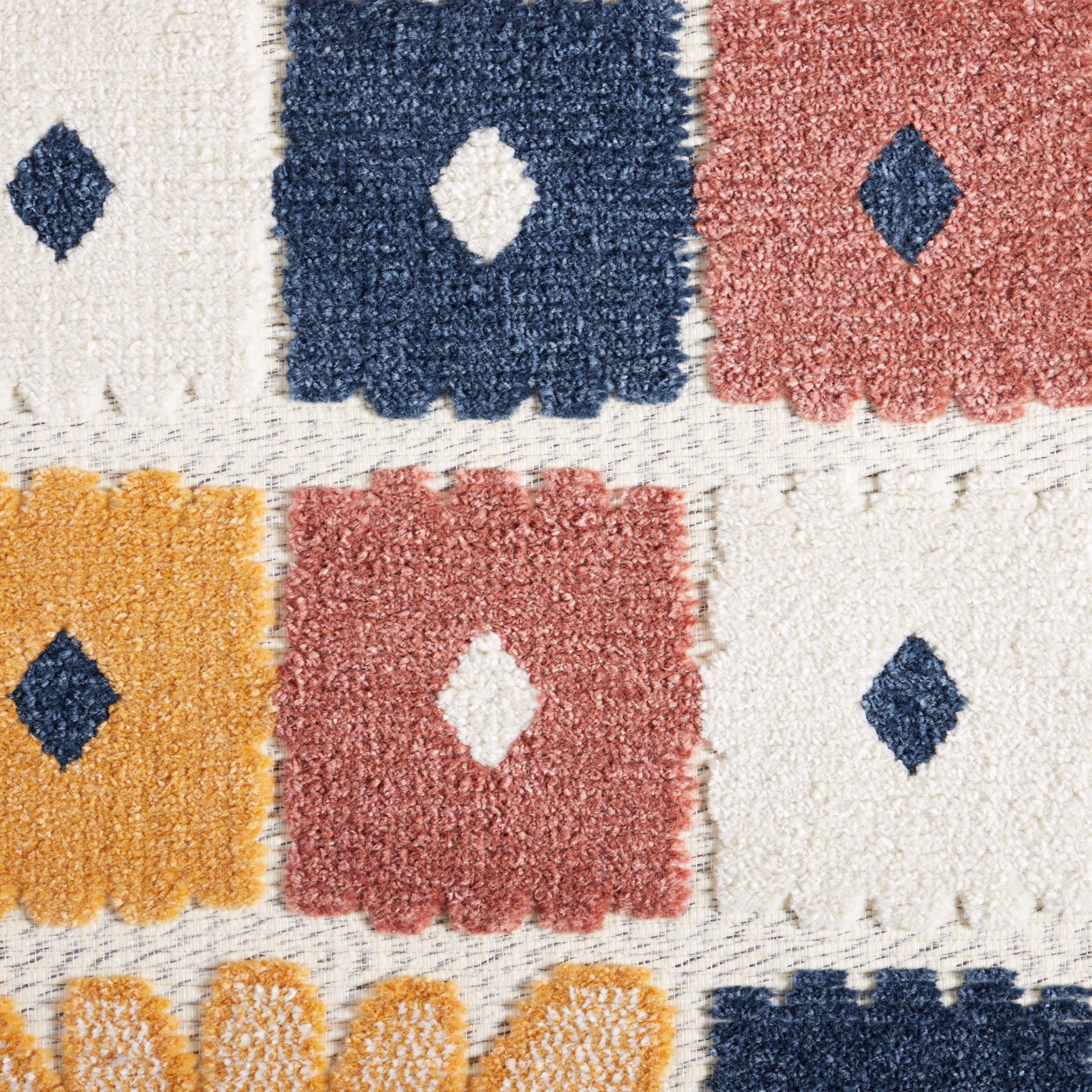 Wanda June Home Forest Floral Area Rug Runner, Multicolor, 2'x6' by Miranda Lambert