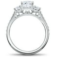 thumbnail image 2 of Pompeii 1 ct Round Diamond 3-Stone Lab Grown Eco Friendly Engagement Ring 14k White Gold, 2 of 3