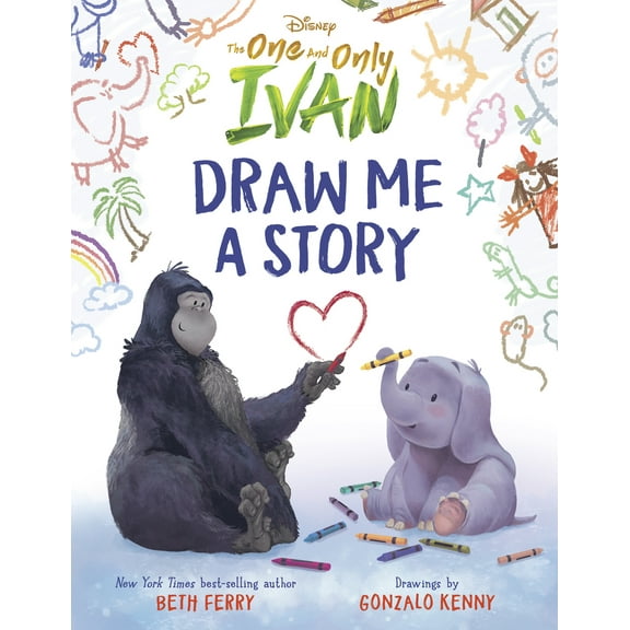 Pre-Owned Disney the One and Only Ivan: Draw Me a Story (Hardcover) 1368060242 9781368060240