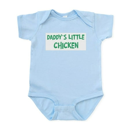 

CafePress - Daddys Little Chicken Infant Bodysuit - Baby Light Bodysuit Size Newborn - 24 Months