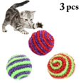 thumbnail image 1 of 3pcs New Plush Simulation Mouse Cat Toy Plush Mouse Cat Scratch Bite Resistance Interactive Mouse Toy Playing Toy For Cat Kitten, 1 of 6