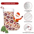 thumbnail image 5 of Haiem rock music Skull record Pattern Christmas Stockings, Personalized 18 Inches Knit Christmas Stockings Xmas Hanging Stockings for Family Christmas Decorations, 5 of 7