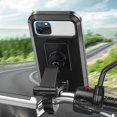 thumbnail image 3 of Ruifaya Soporte para teléfono para motocicleta, bicicleta, vehículo eléctrico, resistente al agua, para Navidad, 3 of 6