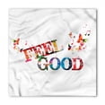 thumbnail image 1 of Saying Bandana, Colorful with Butterflies, Unisex Head and Neck Tie, by Ambesonne, 1 of 2