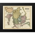thumbnail image 2 of Thomson 24x20 Black Modern Framed Museum Art Print Titled - Scandinavia Denmark - Thomson 1817, 2 of 5
