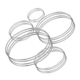 thumbnail image 3 of ANILLOS de Dreamcatcher de 20 piezas, aros de anillos de metal, 2 pulgadas 3 pulgadas 4 pulgadas 5 pulgadas 6 pulgadas, guirnaldas de bricolaje para, 3 of 8