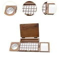 thumbnail image 6 of yotijay Watercolor Paint Box Accessories Craft with Mixing Area Travel Painters Handmade, 6 of 8