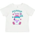 thumbnail image 3 of Inktastic My Pop Pop Loves Me Cute Snow Baby Boys or Girls Toddler T-Shirt, 3 of 5