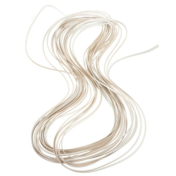 OFFIGAM Beige PE Rattan Webbing Roll for Furniture Repair, and Flexible Weaving Material for Outdoor and Indoor Use