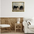thumbnail image 3 of Stupell Industries Black Sheep Grazing Animals & Insects Photography Gold Floater Framed Canvas Art Print Wall Art, 31 x 25, 3 of 10