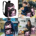 thumbnail image 2 of KUIFORTI Pink Axolotl Backpack with Lunchbox, 4Pcs Kids School Bag Set for Elementary Primary Middle School, Girls Boys Bookbag with Pencil Case Water Bottle Sleeve, 2 of 7