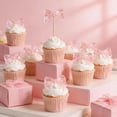 thumbnail image 3 of Set de 30 Adornos para Cupcakes con Moño Rosa ORIXANDY, 3 of 8