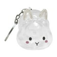 thumbnail image 2 of DAMAI Bunny Fur Keepsake Keychain,Transparent Rabbit Hair Storage Bottle,Funny Rabbits Shape Hair Storage,Clear Pet Furs Collector Pendant Decors Pet Lover, 2 of 9