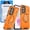 Orange, variant on Caseswill for Samsung Galaxy A07 Case with 2X Screen Protector, Dual-Layer Hybrid Shockproof Magnetic Ring Holder Stand with Slide Camera Cover