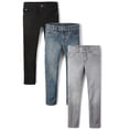 thumbnail image 1 of Vaqueros The Children's Place Basic Skinny para niños negros de 8 años, 1 of 5