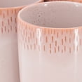 thumbnail image 4 of Meritage Jasper 6 Piece 22 Ounce Stoneware Tall Latte Cup Set in Beige, 4 of 5