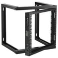 thumbnail image 1 of VEVOR 9U Wall Mount Rack 150 lbs/68.04 kg Open Frame Server Network Rack Black, 1 of 9