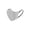Gray, variant on 3D Cute Face Masks 60 Count Disposable Face Masks for Adults Fashion Flat-Fold Design, Extra Breathing Space for All-Day Wear White