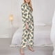 thumbnail image 3 of Balery 70s Disco Ball Conjunto de Pijama con Estampado para Mujer, Conjunto de Dos Piezas con Manga Larga, Ropa de Dormir Suave con Bolsillos, Pijamas Cómodos-Large, 3 of 7
