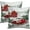 Red, variant on Winter Red Truck Throw Pillow Covers 20x20 Inch Christmas Tree Pillowcase Set of 2 Holiday Decorative Cushion Cover for Sofa Couch Home Car