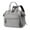 Grey, variant on Bunblic Baby Diaper Bag Carrying Bag Reusable for Mummy Shoulder Bag Diaper Tote Bag Gray