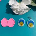 thumbnail image 2 of Handmade Earrings Epoxy Resin Mold Eardrop Danglers Silicone Mould DIY Crafts, 2 of 5