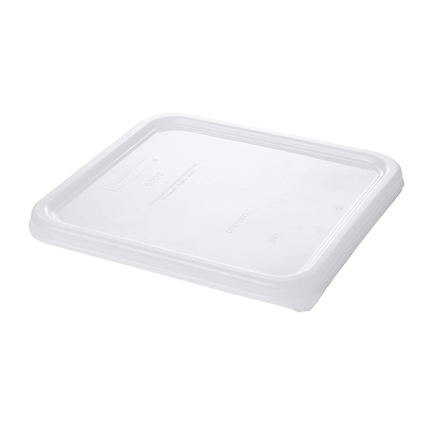 Rubbermaid FG630200CLR Food Storage Container, 2 QT, Square, Clear - Win  Depot