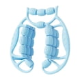 thumbnail image 2 of Rodillo muscular para piernas de cuerpo completo 24 ruedas Manual de las piernas Manual para muslos para el cuello Golfo Codo House Home Gym Azul, 2 of 8