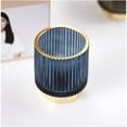 thumbnail image 4 of DOLITY Nordic Vanity Large Capacity Glass Container Case for Nail Varnish Day Gifts Blue, 4 of 8