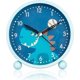 thumbnail image 1 of ZHAOCHENG Reloj despertador para niños y niñas, bonito reloj despertador analógico con forma de dinosaurio, silencioso y sin tictac, 1 of 5