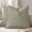 Green136, variant on Tuvgenk Throw Pillow Covers 18x18 Floral Decorative Pillow Covers for Couch Sofa, Bohemian Print Short Plush Cushion Case Set of 2 Beige