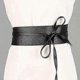 thumbnail image 4 of Women's Classic Waist Belt Wide Belt Wrap Belt Tie Belt Waist Bandred, 4 of 5