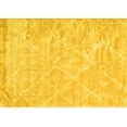thumbnail image 1 of Ahgly Company Machine Washable Indoor Rectangle Trellis Yellow Modern Area Rugs, 8' x 10', 1 of 4