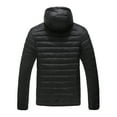 thumbnail image 3 of Awdenio Veste en Coton Rembourré à Capuche pour Hommes Hiver, 3 of 4
