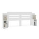 thumbnail image 3 of MOBI Cabecera King con 2 Buros Integrados de Madera - Modelo Verona en Color Blanco, 3 of 4
