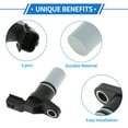 thumbnail image 3 of Unique Bargains 1 Pc Crankshaft Position Sensor for RENAULT Duster 1.6 16V 4x4 11-15 Sturdy Metal Plastic Black Gray Engine Crank CKP Sensor, 3 of 6