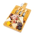 thumbnail image 3 of Large Exquisite Slide Spreader Friend Natural W Quality Bamboo Gourmets Giftable Gloria Cuchillos para tabla de quesos, 3 of 6