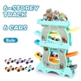 thumbnail image 2 of Set de coches de carreras de juguete Magic Racer Railway Track para niños, 2 of 2